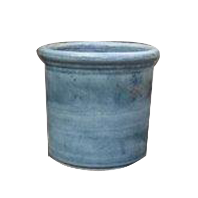halcy no pottery cylinder maya blue