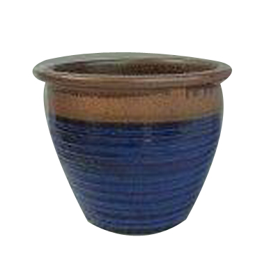 halcy on pottery emma collection bronze blue