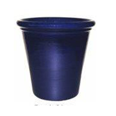 halcy on pottery storm dark blue